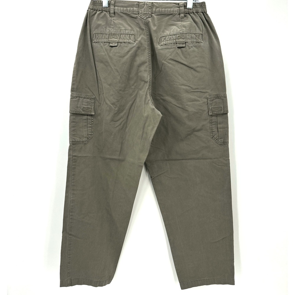Columbia Sportswear Women's Cargo Pants Khaki‎ Elastic Waist Size 12R - Picture 2 of 12